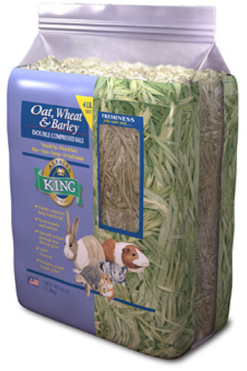 "Alfalfa King Oat, Wheat And Barley Hay 10lb"