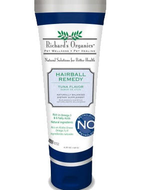 Richard's Organics Hairball Remedy For Cats & Kittens - Tuna Flavor 120g