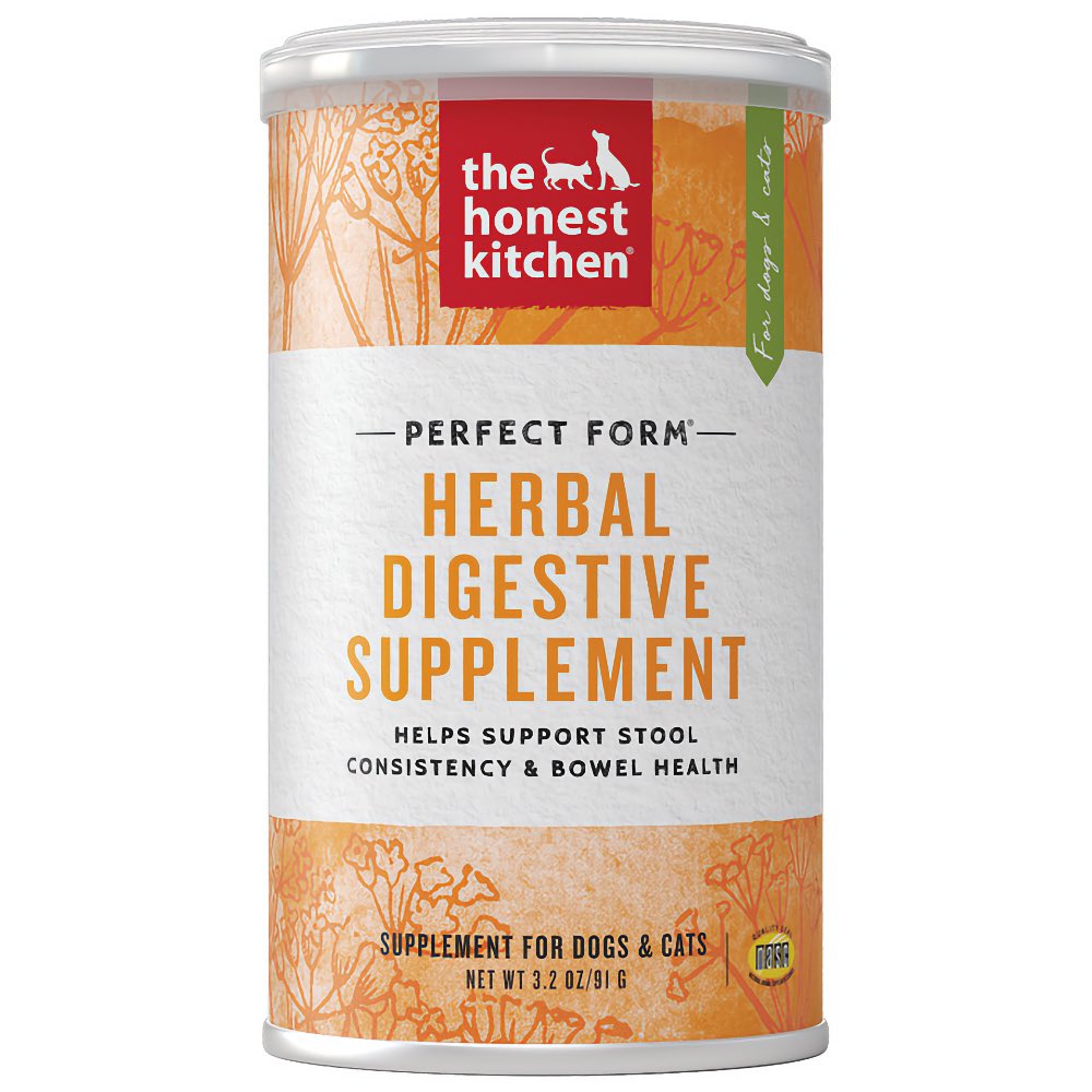The Honest Kitchen Perfect Form Herbal Digestive Supplement For Dogs & Cats 3.2oz