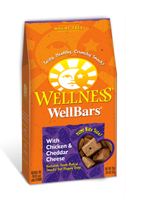 Wellness WellBars Chicken & Cheddar Cheese Dog Treat 20oz