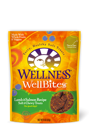 Wellness WellBites Lamb & Salmon Dog Treat 227g