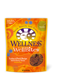 Wellness WellBites Turkey & Duck Dog Treat 227g